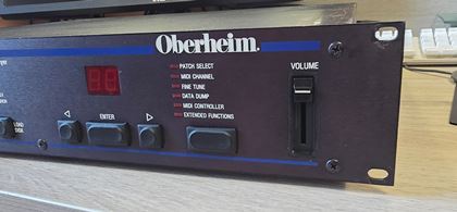 Oberheim-DPX1 Sample playback Mod
